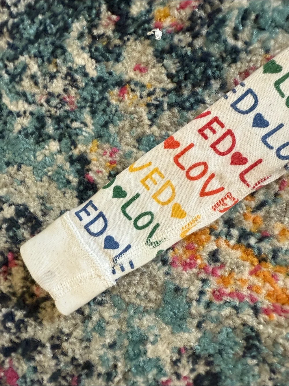 🌈Hanna Andersson Rainbow LOVED Pajamas